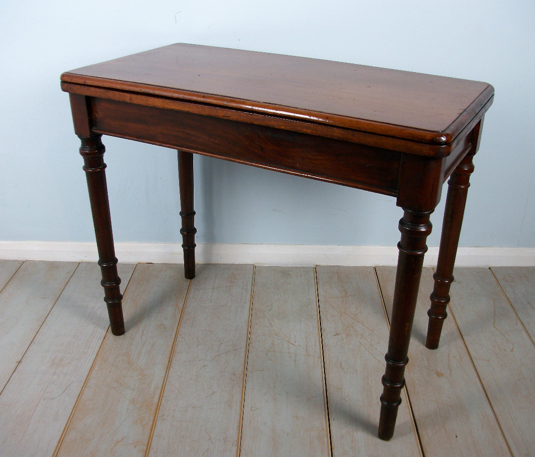 A 19th Century Mahogany Games Table